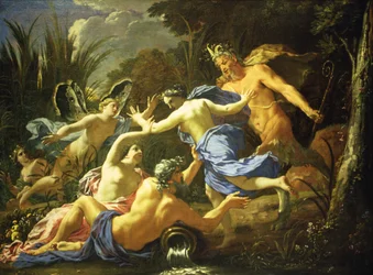 Pan a Syrinx, 1657